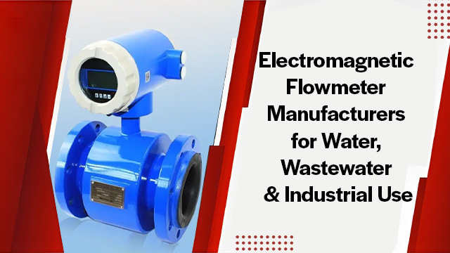 Electromagnetic Flowmeter Manufacturers for Water, Wastewater & Industrial Use